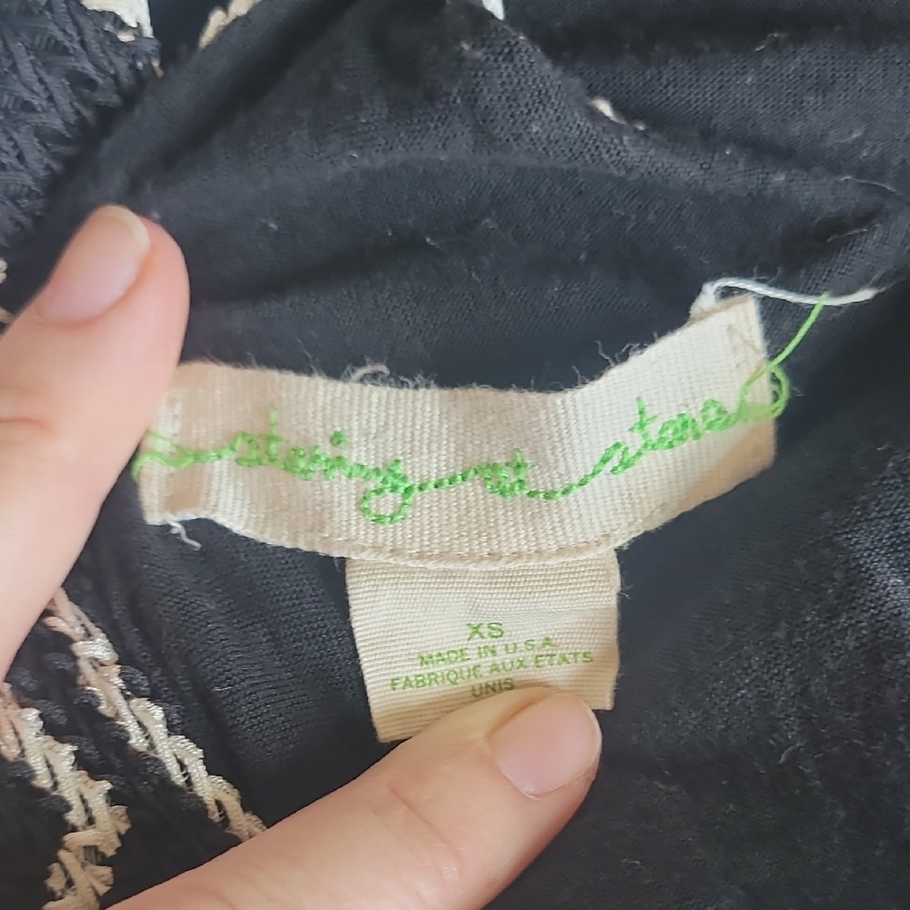 Fun, Comfortable Black And White Patterned Dress,… - image 2